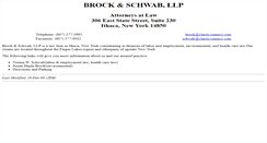 Desktop Screenshot of brock.clarityconnect.com